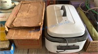 NESCO ROASTER AND ELECTRIC HEATER