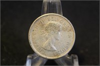 1963 Canada 25 Cent Silver Coin