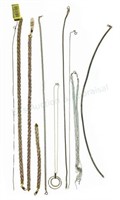 (10pc) Sterling Silver Necklaces & Bracelet