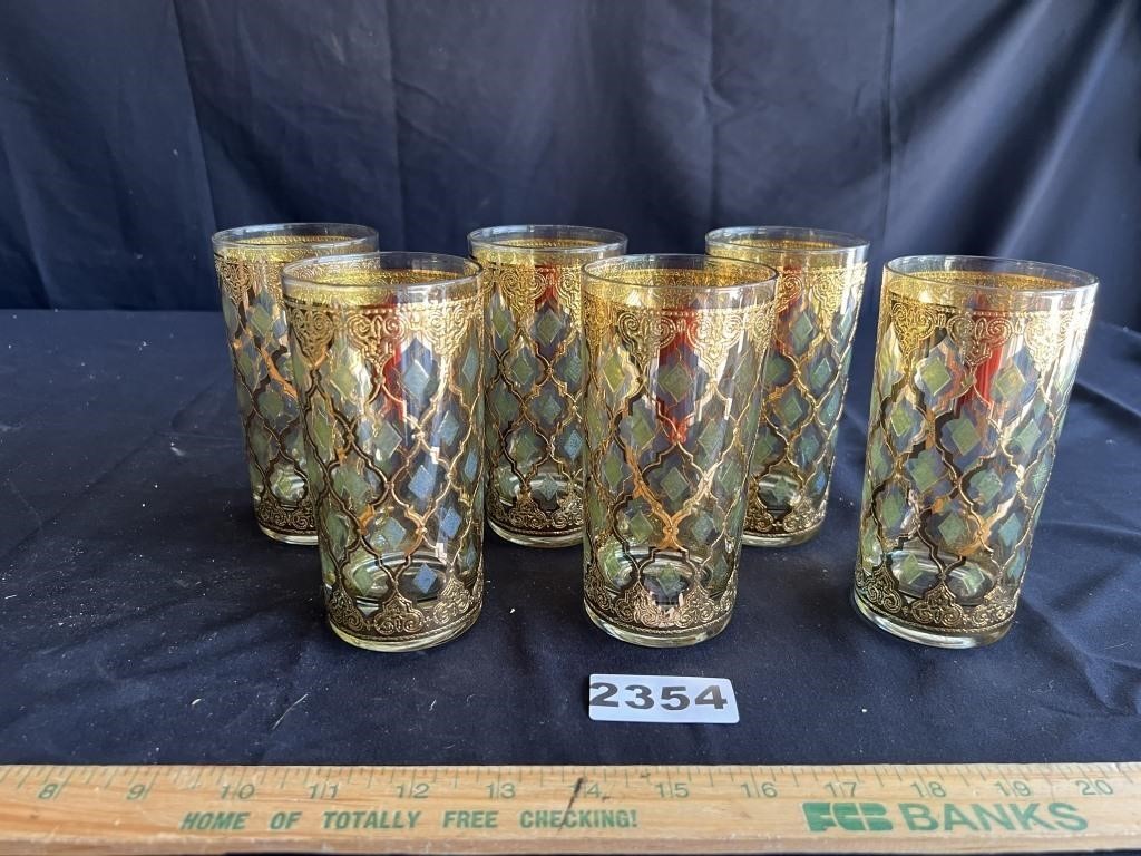 MCM Culver Valencia Highball Glasses (6)