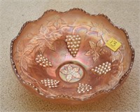 FENTON "VINTAGE" CARNIVAL BOWL