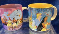 Vintage Walt Disney Mug lot of 2
