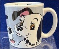 Walt Disney Coffee Mug Large 4X4 101 Dalmations