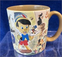 Walt Disney Coffee Mug Large 4X4 Pinocchio