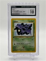 2001 Zubat 1st Edition Graded Pokemon Card