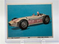 1960's 2 Sided Indy Racing Magnajector Card