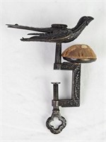 Victorian bird sewing clamp