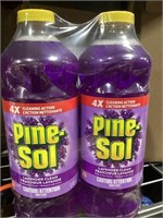 Pine-Sol lavender clean 4 bottles at 1.41L each