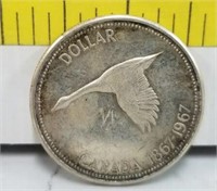 1967 Canada Silver Dollar