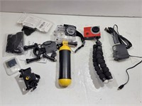 Action Video Camera with Accessories