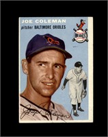 1954 Topps #156 Joe Coleman EX to EX-MT+