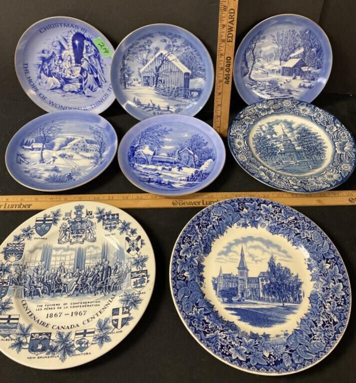 Lot of  collector plates- see pictures