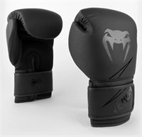 Venum Classic Boxing Gloves - Unisex  Black  14 oz