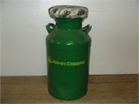 John Deere Milk Can