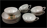 Blakely Oil & Gas Arizona Cactus Cups & Saucers