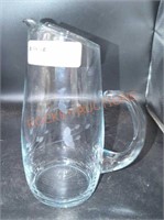Princess House glass pitcher