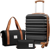 LONG VACATION Luggage Sets 20 in Carry on Suitcas)