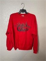 Vintage Chicago Band Crewneck Sweatshirt Red