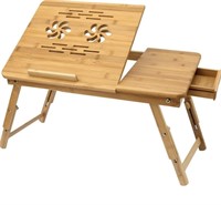 BAMBOO FOLDING LAP DESK / LAPTOP TABLES SERVING