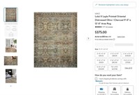 B7542  Loloi II Layla Printed Rug 9-0 x 12-0