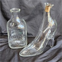 Glass Slipper Bottle & Graduated Mixing Bottle