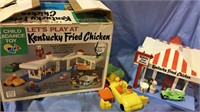 Vintage 1970's KFC Kentucky Fried Chicken store ,