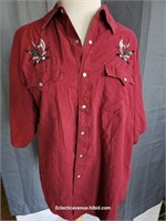 Vintage High Noon Western Shirt Men's XL