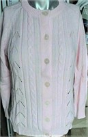 Unbranded Light Pink Cardigan Button Down Sweater