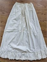 Adonna Large Tall Vintage Cotton Slip Eyelet Trim