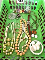 VTG COSTUME JEWELRY LOT