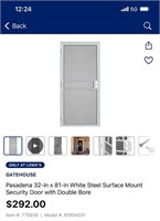 32”x80”steel security door