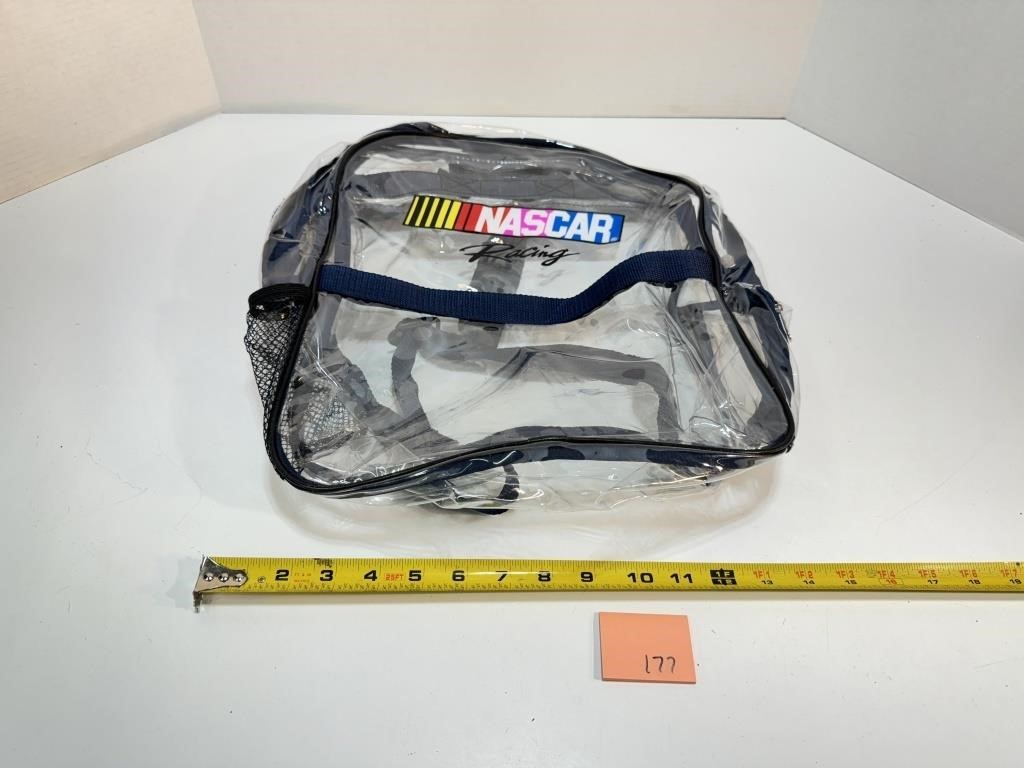 Clear Nascar Racing Bag for Event Entry