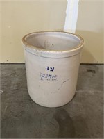 12 Gallon Eagle Pottery Crock