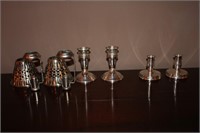 (2) Pairs of Weighted Sterling Candlesticks by
