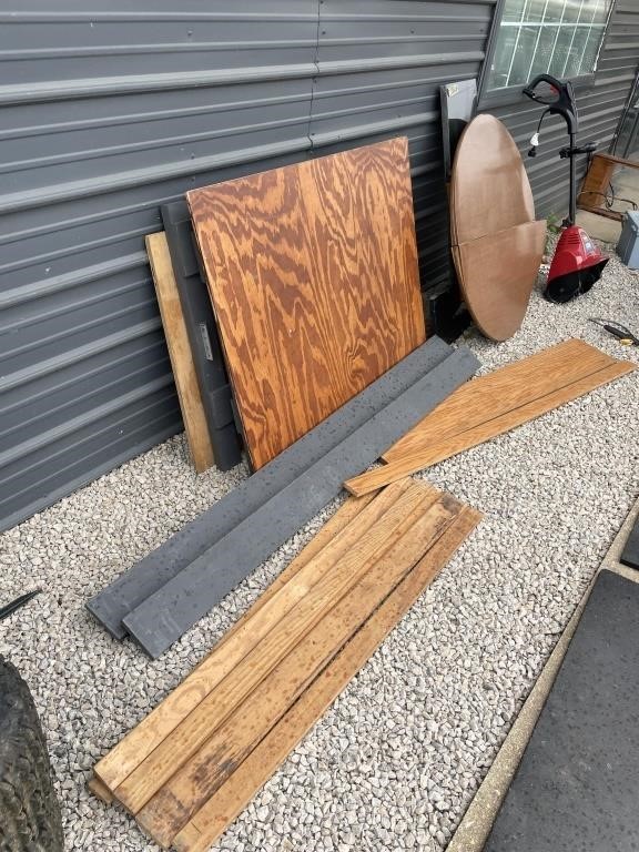 All Wood Pieces pictured