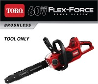 Toro 60V Lithium Ion Electric Chainsaw- TOOL ONLY