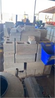 Pallet of Misc. Concrete Blocks