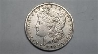 1895 Morgan Silver Dollar Removed Mint Mark