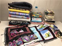 Fabric, Fabric Panel, Precut Squares, Flannel