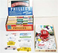 Phillies Cigar Box w/ Match Books, Magnets