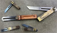 Lot of Various Woodworker's Bevels