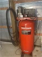 Craftsman 60 gal 6 hp shop compressor & hose