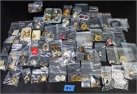 HUGE LOT OF COSTUME JEWELRY EARRINGS AND MORE
