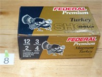 12Ga 3" Federal Shotshells 10ct