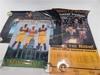MCM 1990s Mizzou Basketball Schedule Posters