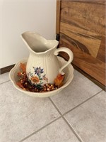 pitcher and basin