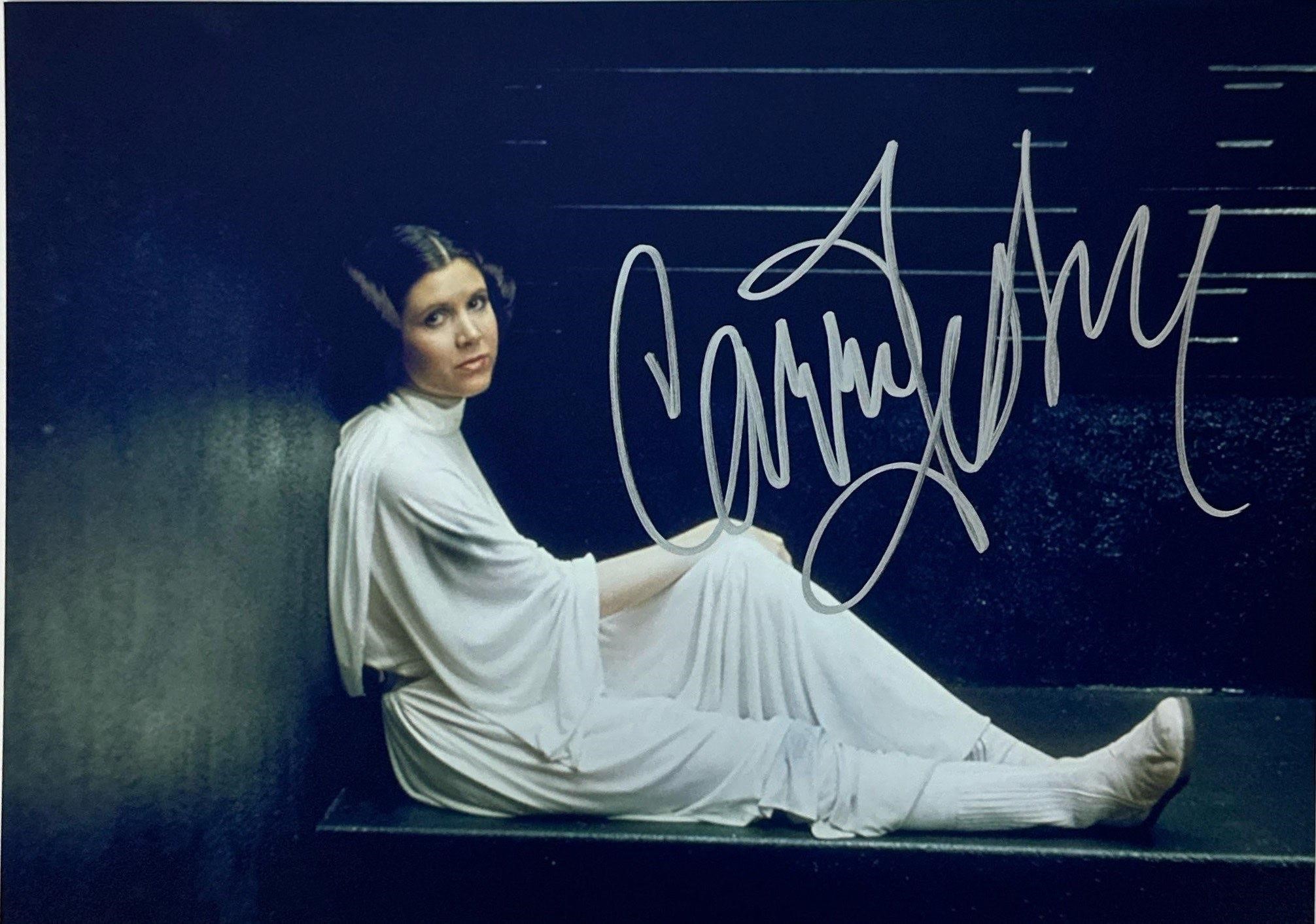 Autograph COA MARVEL Star Wars Disney Model Legend Photos 5T