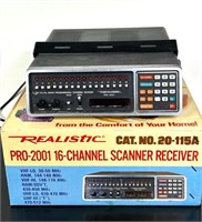 Vintage 16 Channel Scanner Receiver by Realistic