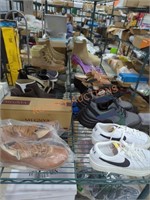 Mixed Shoe Shelf Lot, 19 Pairs