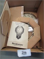 Brookstone Schoolhouse Clock Kit - New in Box